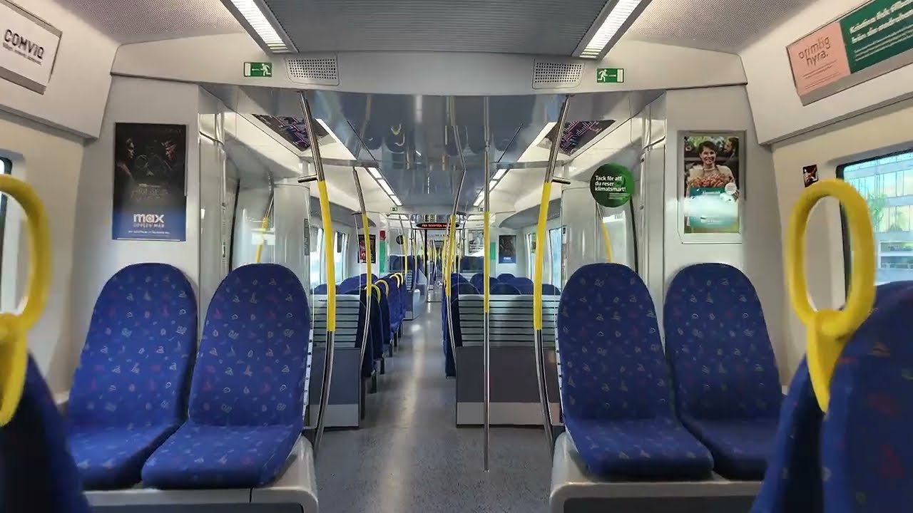 Sweden, Stockholm, train ride from Uppsala to Knivsta