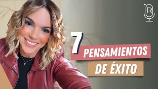 ✅Practica estos pensamientos y tendrás ÉXITO enTODO |Ep. 27 De Menos a Más con Rashel Diaz