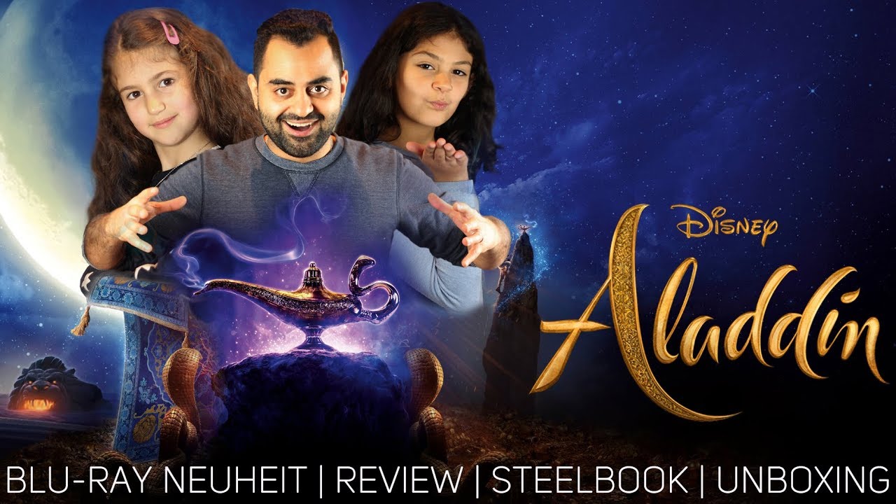 special edition ps4 Aladdin | Blu-ray Neuheit | Review | 4K Steelbook | Unboxing mit Special Guest