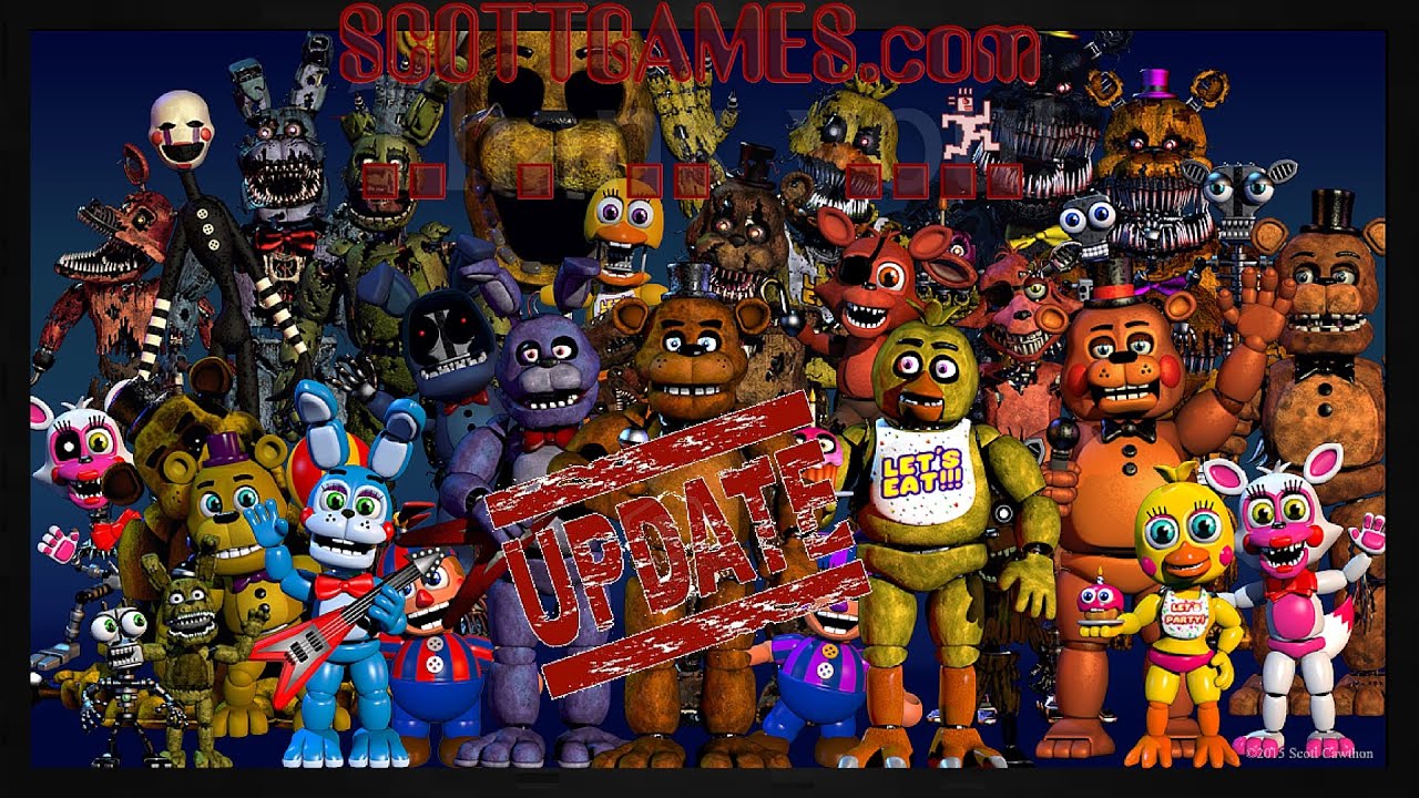 Scott Games Update! New Animatronics?!?!