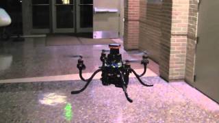 3D Mapping and Navigation using Octrees on a Quadrotor