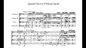 Felix Mendelssohn - String Quartet No. 6 in F minor, Op. 80 (Artemis Quartet)