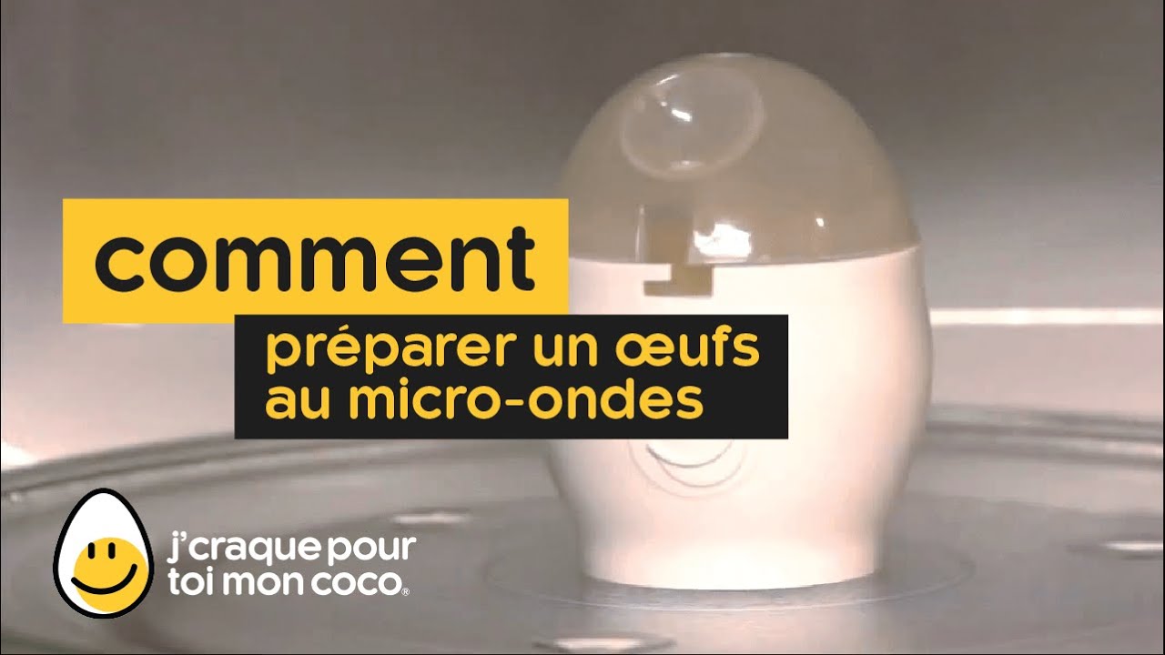 Cuiseur Œuf Micro-ondes : Préparez des Œufs Pochés En un clin d