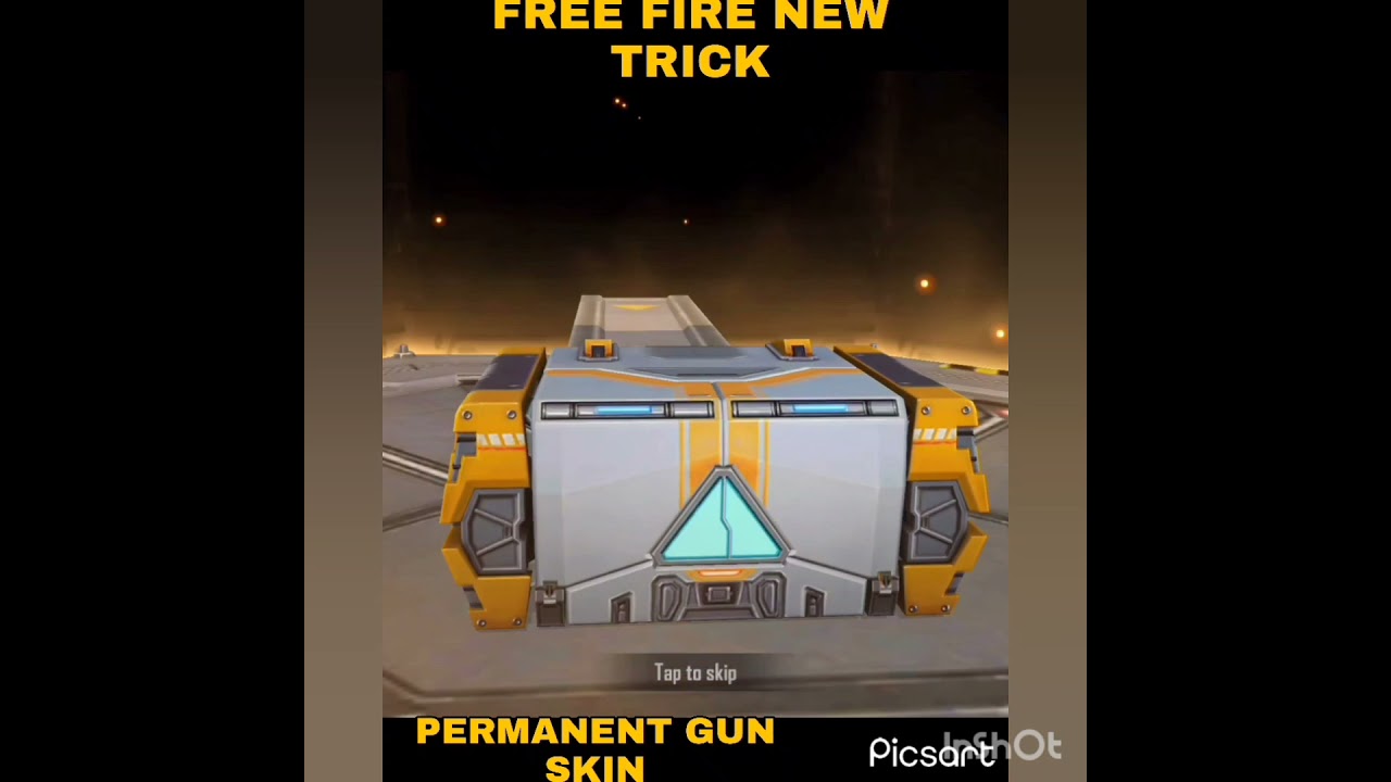 HOW TO GET A PERMANENT GUN SKIN ONLY IN ONE SPIN | FREE FIRE NEW TRICK | 