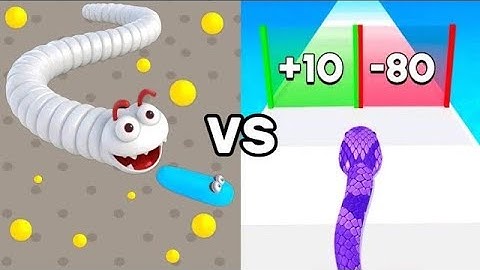 Worms Clash VS Snake Run Race 🐍- Epic Best Comparison! Which is the Best?🔥EP-18