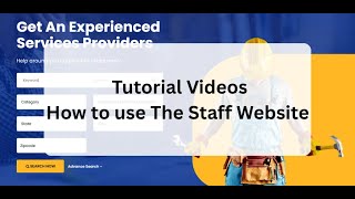 2- How to complete all your profile settings as a service provider.