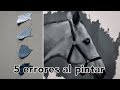 5 ERRORES a evitar || consejos para PINTAR AL ÓLEO