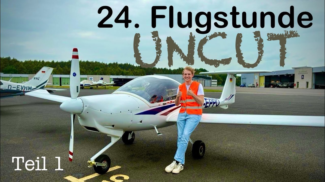 UNCUT - Das erste Mal Schönhagen EDAZ | 24. Flugstunde | Teil 1