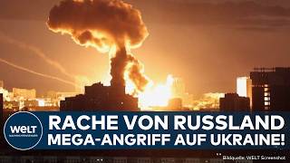 Full PUTINS KRIEG: Rache von Russland an Ukraine! Hagel von Drohnen und Raketen treffen Kiew! Update