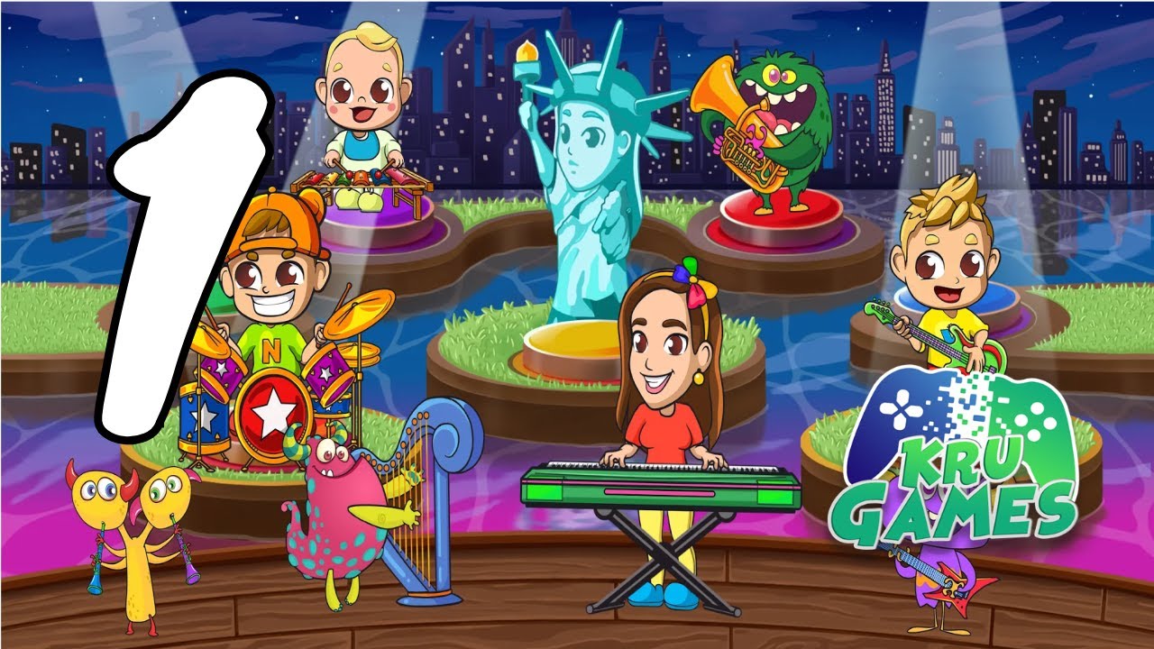 Vlad & Niki: Music Band Gameplay Walkthrough #1 (Android, IOS)