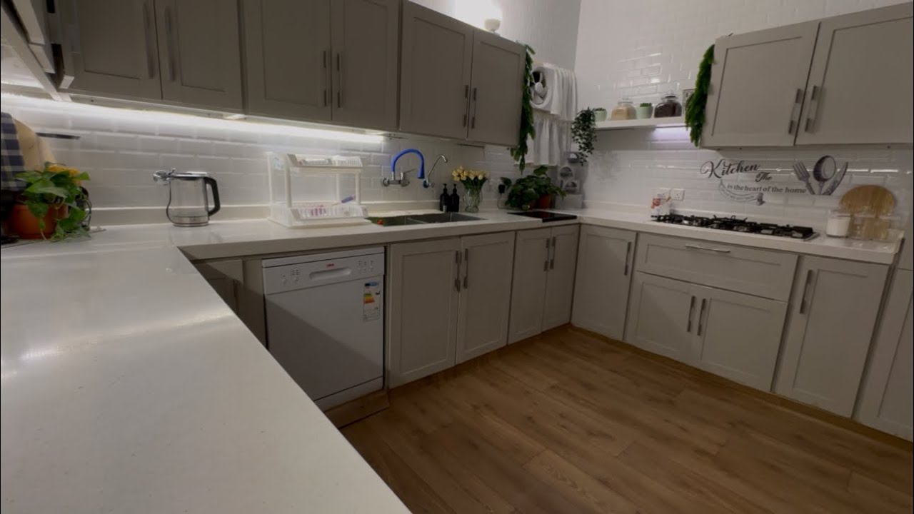 فلوق تنظيف المطبخ 🧼🫧🧽👩‍🍳طريقة كانتون با الدجاج لذيذه من قلب 🤤