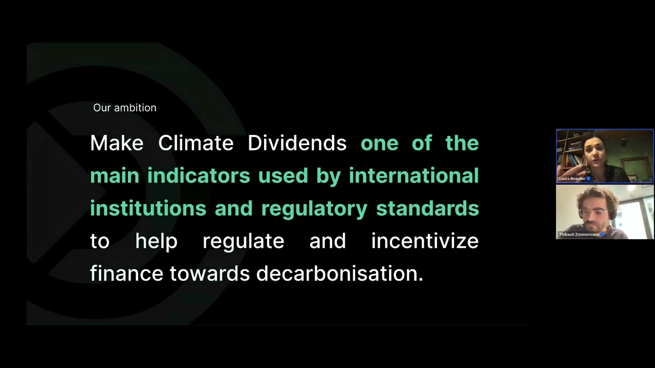 Climate Dividends Q&A Session - 2024 Cohort Launch