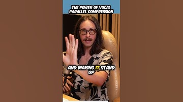 Keep your vocals upfront with parallel compression🎙️😍#audioengineer #vocals #shorts
