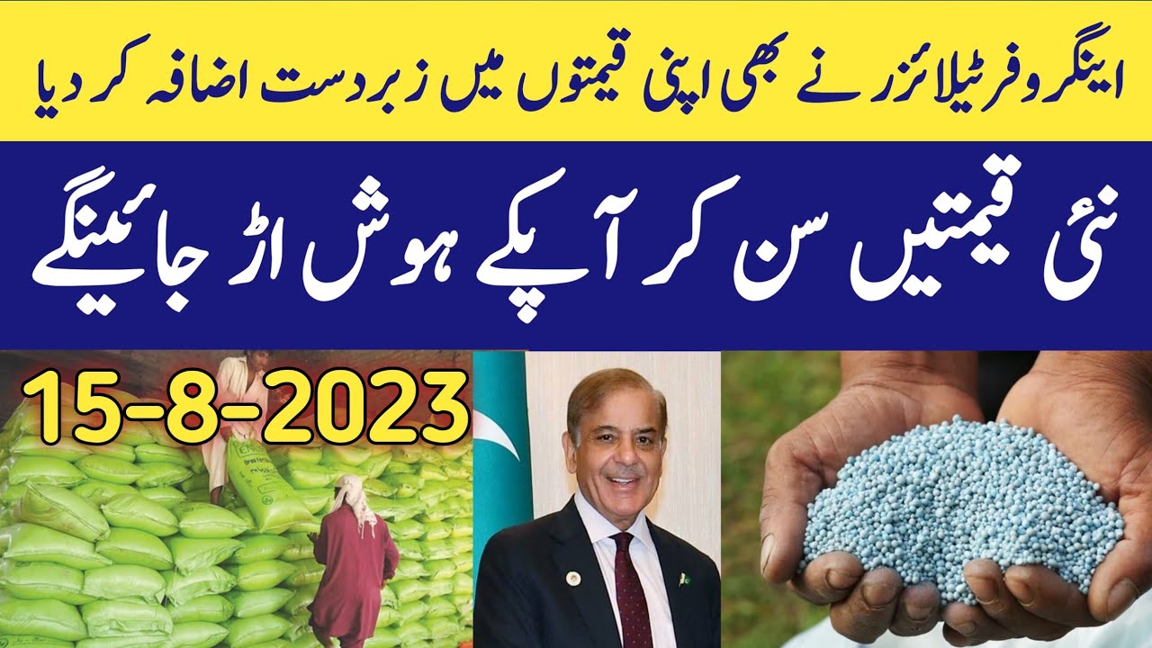 Engro uria khad rate list today update