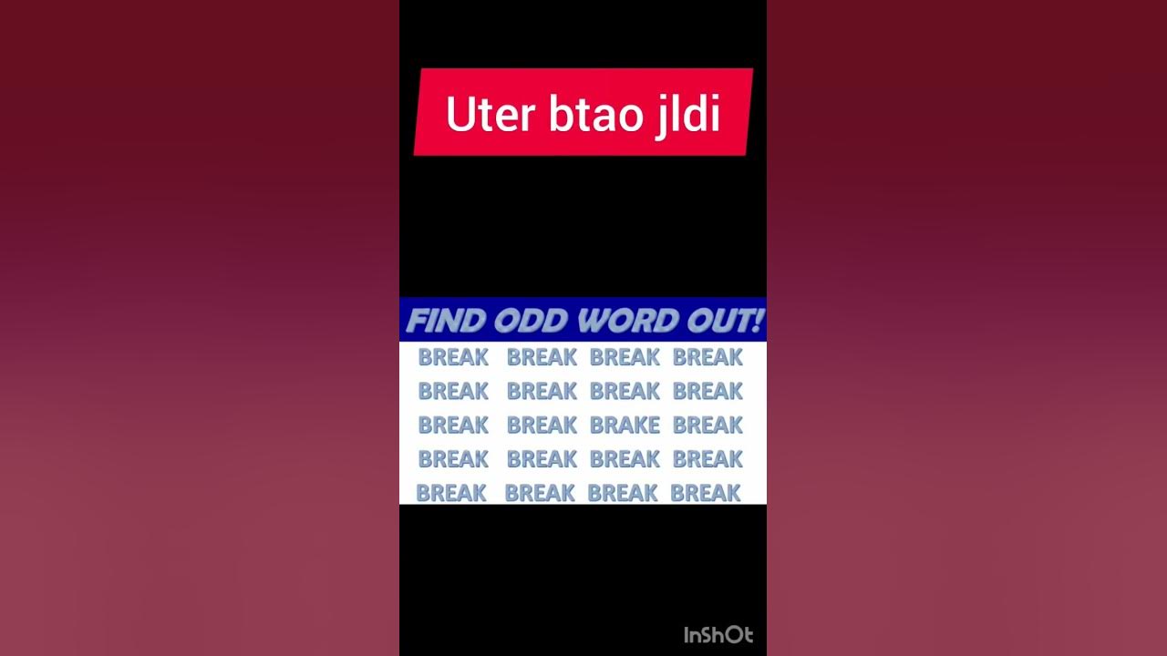 find-odd-word-out-challenge-song-newsong-music-bollywood-love