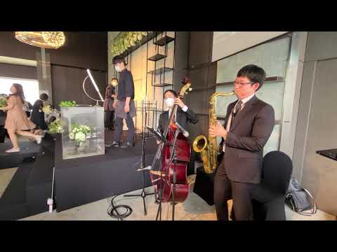 더플라자호텔 지스텀하우스 결혼식연주 Moon river 재즈3중주 웨딩연주