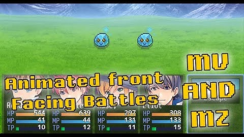 Front Facing Animated Enemy Plugin - RPG Maker MV & MZ