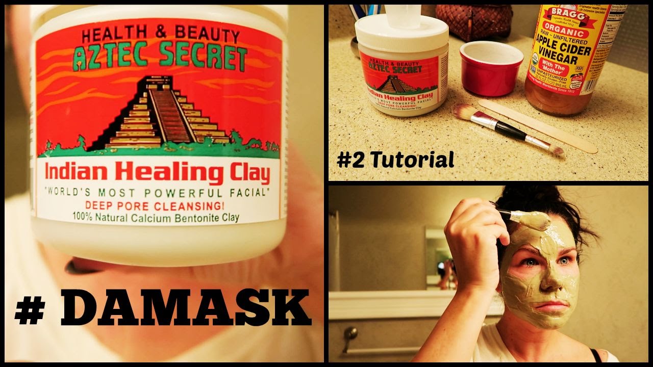 How To Use Indian Healing Clay Mask #damask #2 Tutorial