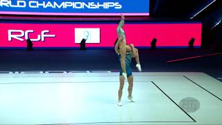 Aerobic Worlds, Baku. Qualifications Mixed Pair: Татьяна Конакова, Григорий Шихалеев (Россия, Нвсб)