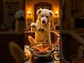 🐶🔥Chef level unlocked ... #funnyshorts #animalshorts  #biriyani #aivideo #viralshorts #funnyanimals