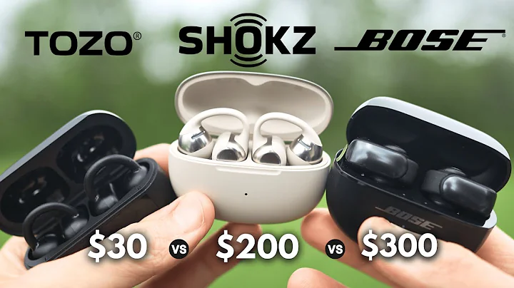 SHOKZ OpenDots One vs BOSE Ultra Open vs TOZO Open EarRings: In-Depth Review & Comparison (2025)