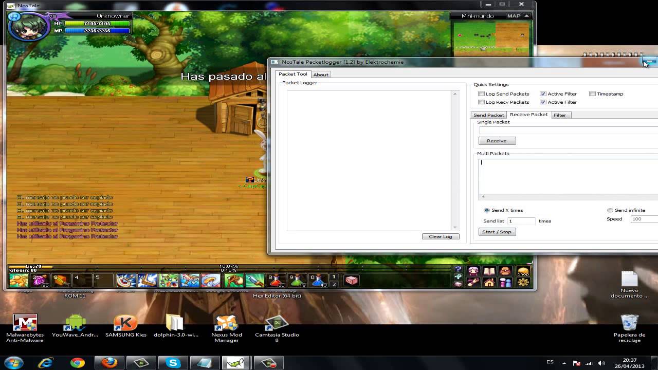 Nostale(ES) Exploit upgrade +5 to +9