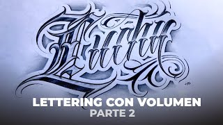 Lettering ornamental con volumen🖋 | Efecto bisel Parte 2