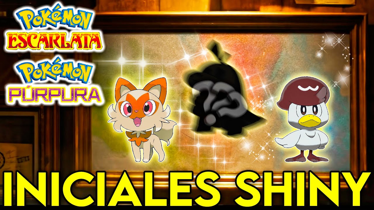 Sprigatito, Fuecoco y Quaxly, los iniciales de Pokémon Escarlata y