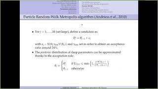 Celebrity Nonlinear filters and DSGE models: 5. Parameters estimation Profile