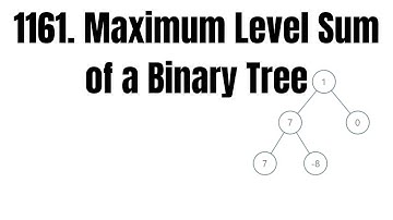 1161. Maximum Level Sum of a Binary Tree | LeetCode Using Python
