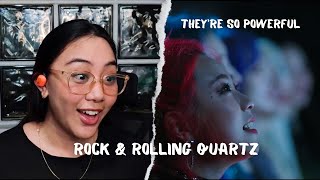 Rolling Quartz (롤링쿼츠) ‘Blaze’ MV reaction + Live | Their live performances never disappoints