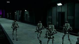 (SFMstarwars) Republic commando  battle droid marching test