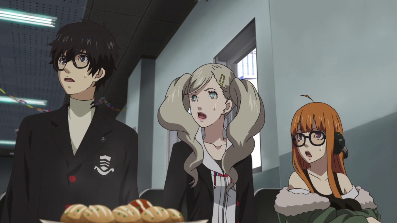 Persona 5 The Animation - Akechi Eats Takoyaki but if it were dubbed ...