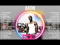 Akon greatest hits  best songs music hits collection  top 10 pop artists of all time