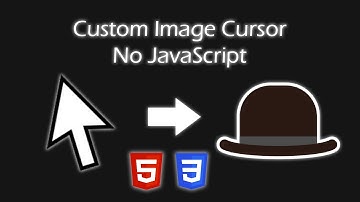Create a Custom Cursor with HTML and CSS - Set Image as a Cursor