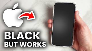 Fix iPhone Black Screen But Still Works - Tutorial