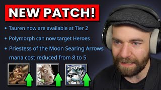 New PTR OUT! Taurens at Tier 2?! Polymorph works on Heroes?!