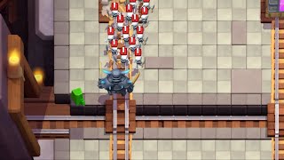 Level 14 PEKKA vs Level 1 Skeleton Army