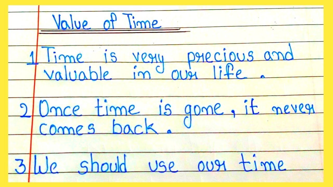 Эссе из 10 строк на тему «Ценность времени» на английском языке | эссе о ценности времени | эссе ...