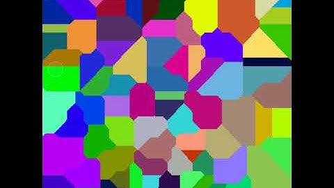 L(Infinity) Voronoi Diagram Animation