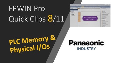 #8 FPWIN Pro 7: How to address PLC Memory & IOs?