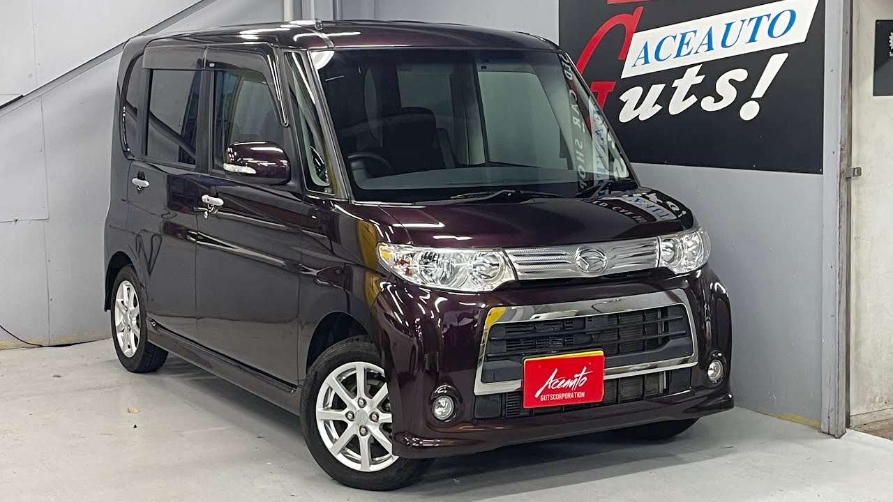 タントカスタム L375S 車検ほぼ満タン即決5万 過走行車 足車にどうぞ