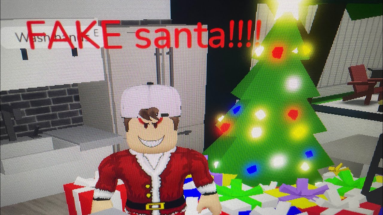 I became a FAKE Santa to troll people in Brookhaven RP!!