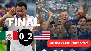 Highlights and summary| Mexico vs. the United States | 2023\/24 CONCACAF Nations League Final