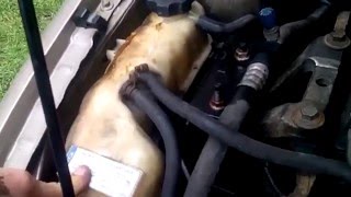 Chevy Cavalier Themostat hose replacement Pt.1