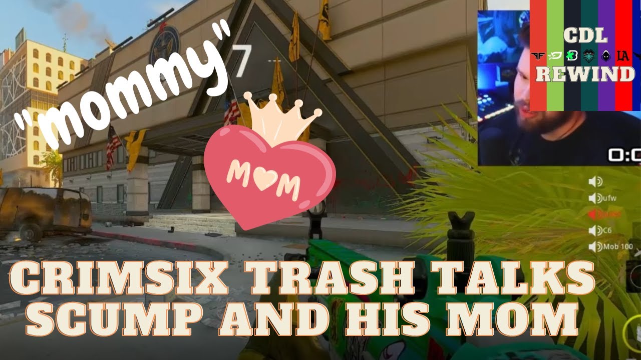 Crimsix Trash Talks Scump And His Mom