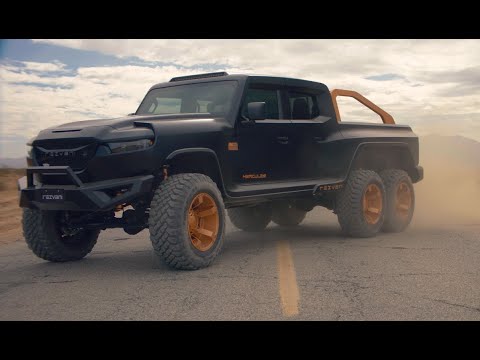 Video: Rezvani Jaunais Apvidus Automobilis Hercules Ir 6x6 Karaspēka Iedvesmots Zvērs