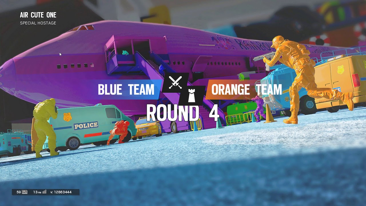 Tom Clancy's Rainbow Six Siege April Fool's MAP [Air Cute One] - YouTube