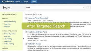 Brikit Targeted Search for Atlassian Confluence Tour