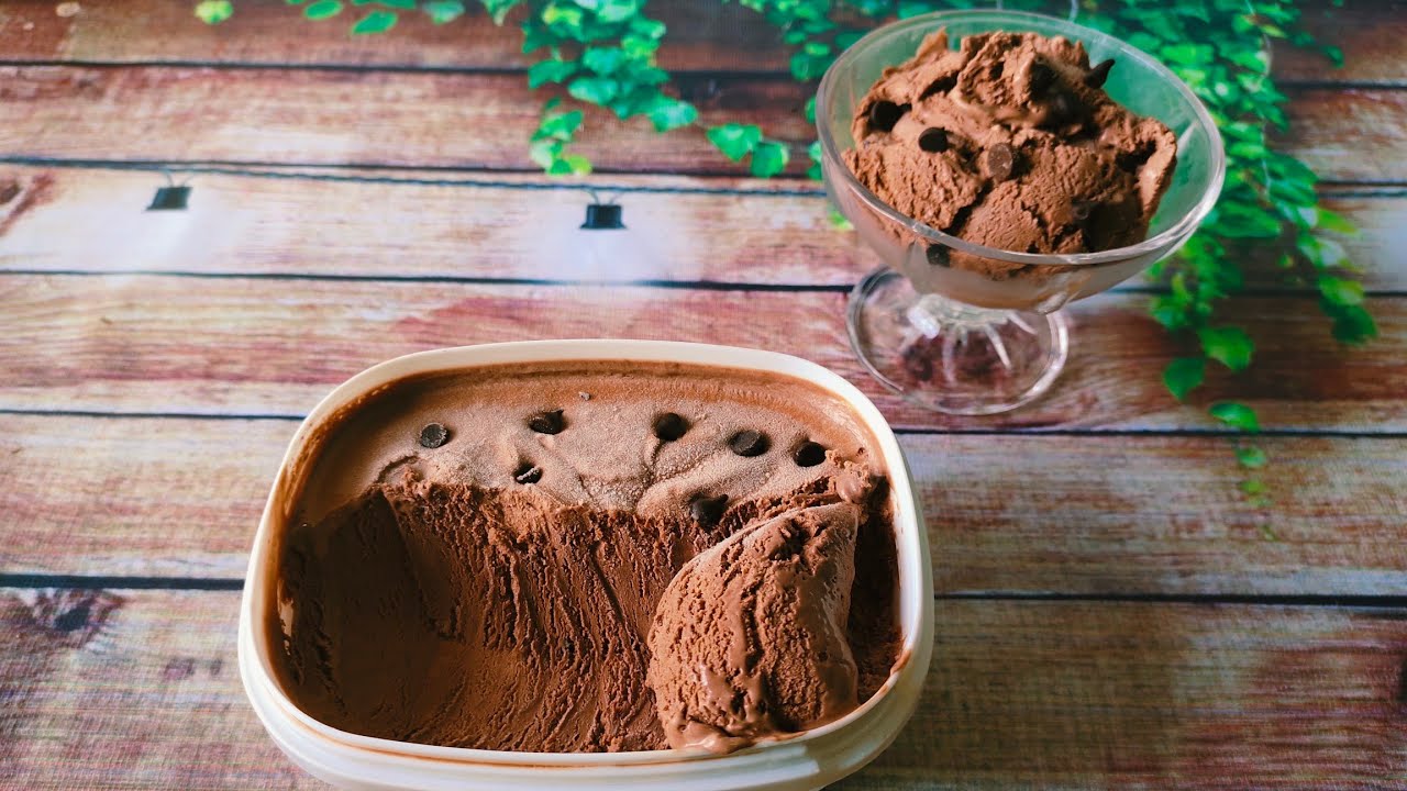 How to make chocolate Ice-cream | বাসায় তৈরি চকলেট আইসক্রিম | No condensed milk chocolate Ice-cream